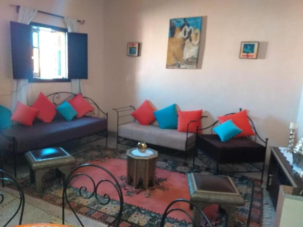 Dar Hiba Apartment Marrakesh Bagian luar foto